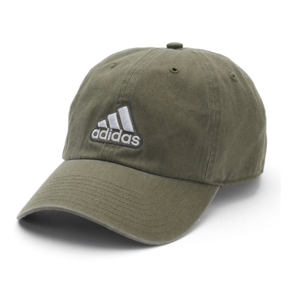 olive green adidas hat